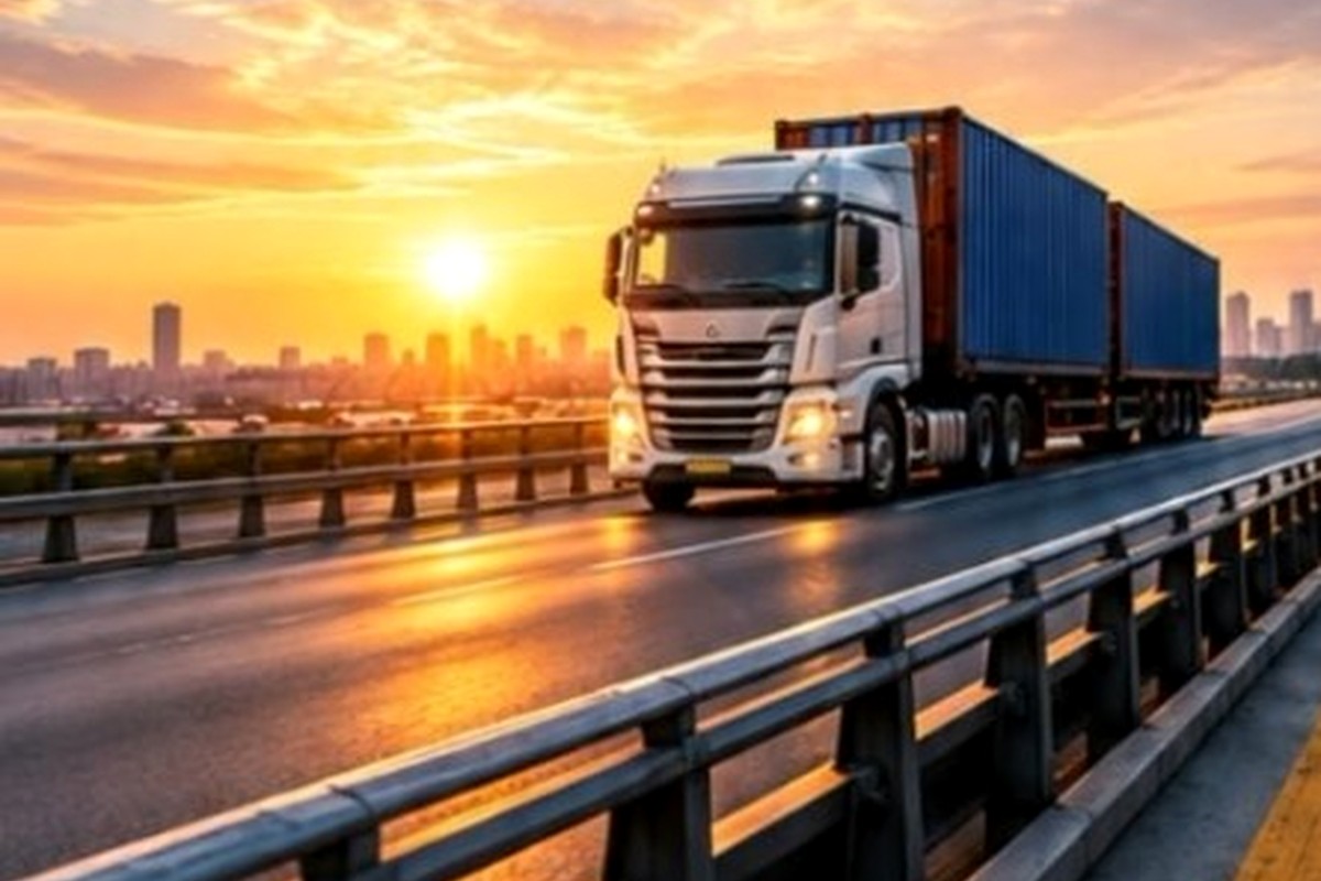 TRS distribution truck